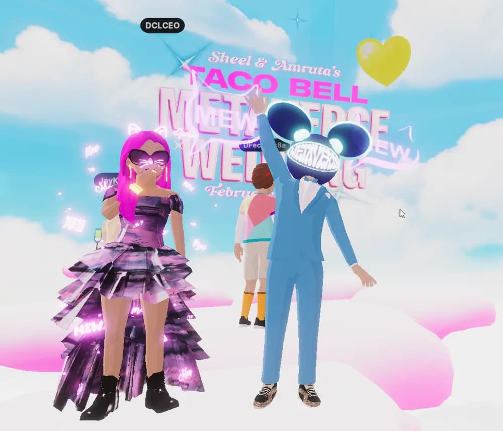 Taco Bell Metaverse Wedding